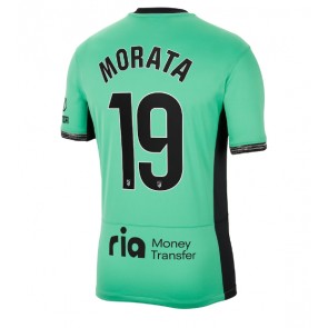 Atletico Madrid Alvaro Morata #19 Rezervni Dres 2023-24 Kratak Rukavima